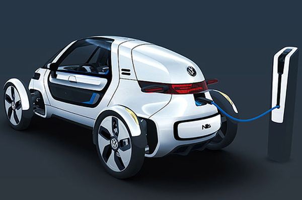 Volkswagen распространил официальные фотографии одноместного концептуального электрокара под названием Nils