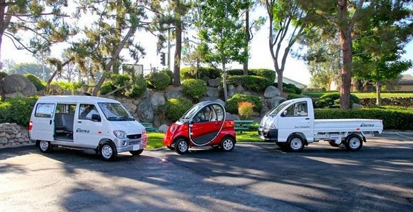 Eco-E, EcoVan и EcoTruck — самые дешевые в мире электромобили