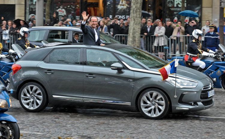 Citroen DS5 Франсуа Оланд