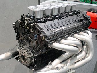 Двигатель Honda RA121E. Фото пользователя Morio c сайта www.commons.wikimedia.org