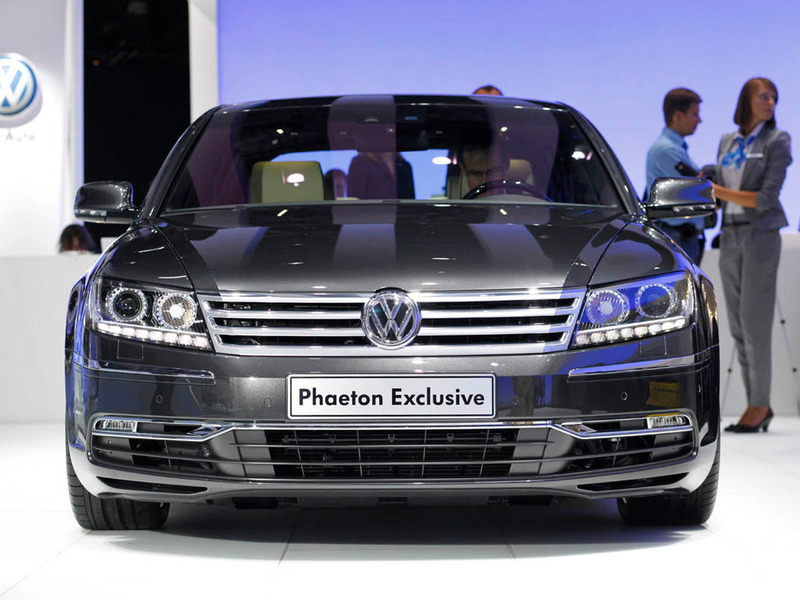 европейская премьера Volkswagen Phaeton