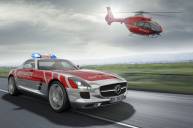 Mercedes sls amg: самая быстрая скорая помощь в мире