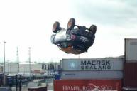 Француз перевернул автомобиль в воздухе на 360 градусов