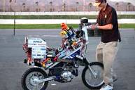 Google построил беспилотный мотоцикл