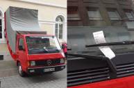 В германии за неправильную парковку оштрафовали скульптуру