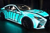 Lexus привязал окраску купе rc f к пульсу водителя