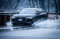 Audi испытала систему антиаквапланирования