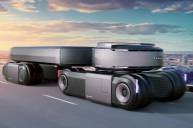 Дизайнер предложил концепт автономного грузовика tesla e-rig
