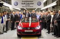 Концерн volkswagen начал производство кабриолетов golf