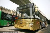 Золотой автобус из китая