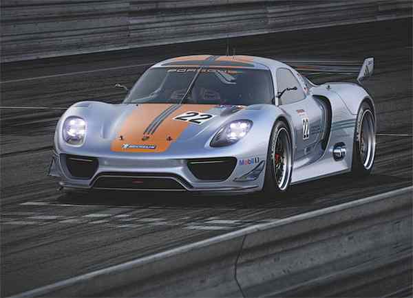 Гибридный суперкар Porsche 918 Spyder приспособили для гонок