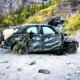 Посмотрите, что стало с Ford Bronco, который сорвался с горы в 120-метровую пропасть
