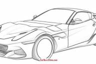 Ferrari запатентовала дизайн уникальной машины, которая будет выпущена для нефтяного магната
