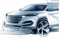 Hyundai показал первый эскиз нового tuscon