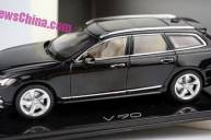 В сеть попали фотографии масштабной модели Volvo V90
