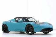 В Brabus в прямом смысле слова зарядили Tesla Roadster